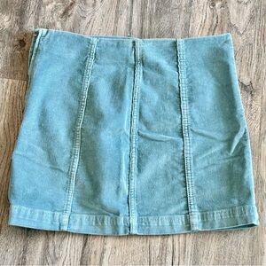 Wild Fable Light Blue Corduroy Mini Skirt